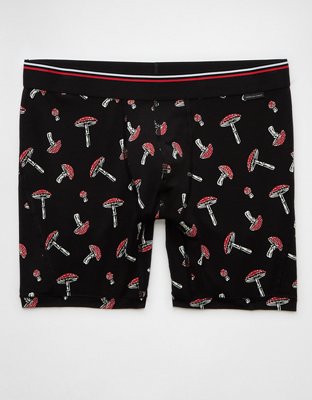 AEO Men's Mushrooms 6" Ultra Soft Boxer Brief