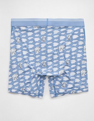 AEO Men's Polar Ice 6" Ultra Soft Boxer Brief