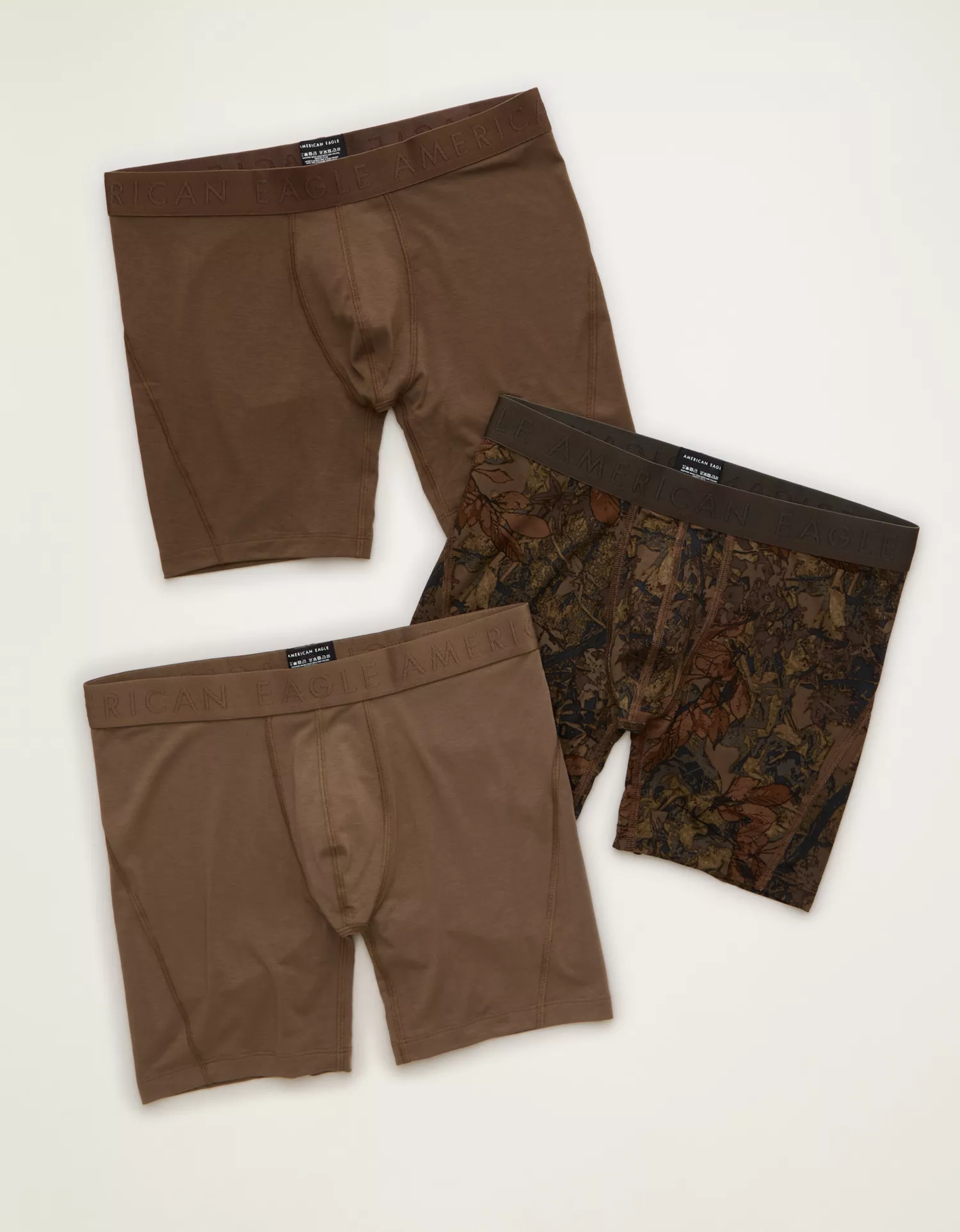AEO Men's 6" Ultra Soft Boxer Brief 3-Pack