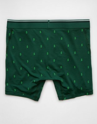 AEO Men's Tiny Dollar Signs 6" Ultra Soft Boxer Brief