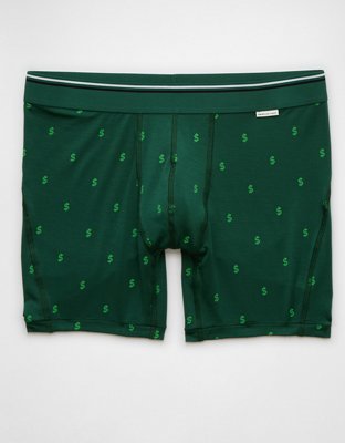 AEO Men's Tiny Dollar Signs 6" Ultra Soft Boxer Brief