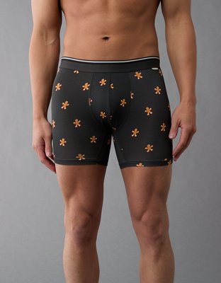 AEO Men's Gingerbread 6" Ultra Soft Boxer Brief