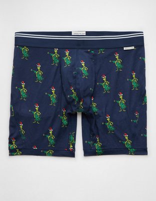 AEO Men's Grinch 6" Ultra Soft Boxer Brief