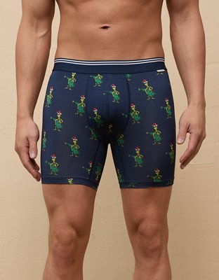 AEO Men's Grinch 6" Ultra Soft Boxer Brief