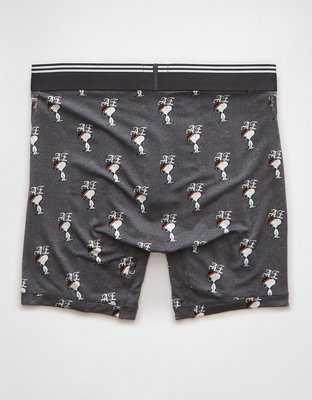 AEO Men's Snoopy 6" Ultra Soft Boxer Brief