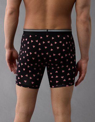 AEO Men's Valentine's Day Hearts 6" Ultra Soft Boxer Brief