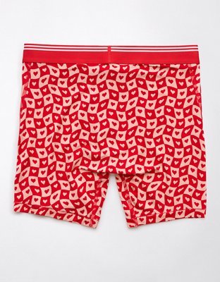 AEO Men's Valentine's Day Hearts 6" Ultra Soft Boxer Brief