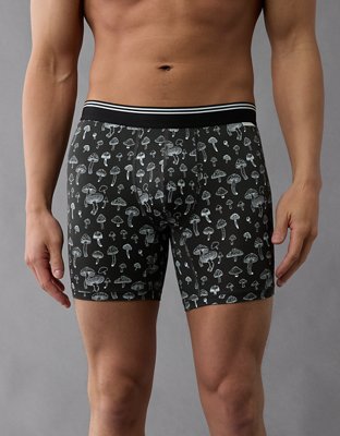 AEO Men's Mushrooms 6" Ultra Soft Boxer Brief