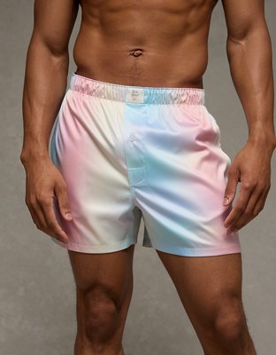 AEO Pride Men's Satin Pocket Boxer Short