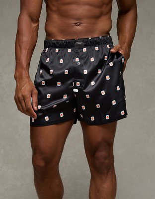AEO Men's Cocktail Satin Pocket Boxer Short