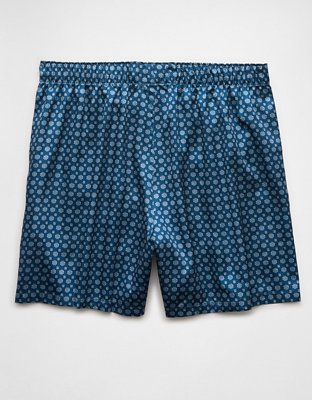 AEO Men's Printed Satin Pocket Boxer Short