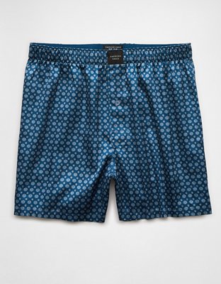 AEO Men's Printed Satin Pocket Boxer Short