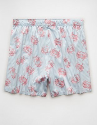 AEO Men's Satin Pocket Boxer Short