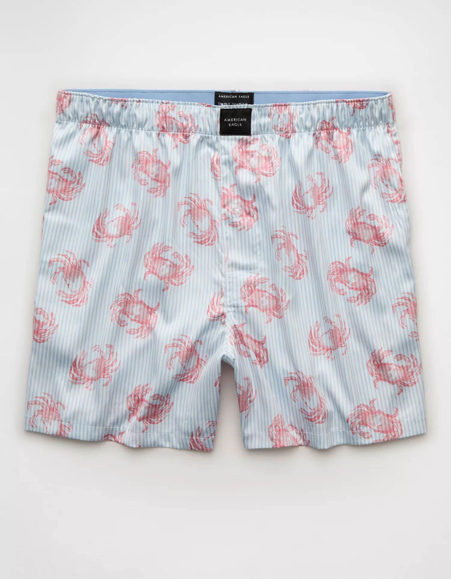 AEO Men's Food Satin Pocket Boxer Short - thumbnail 3