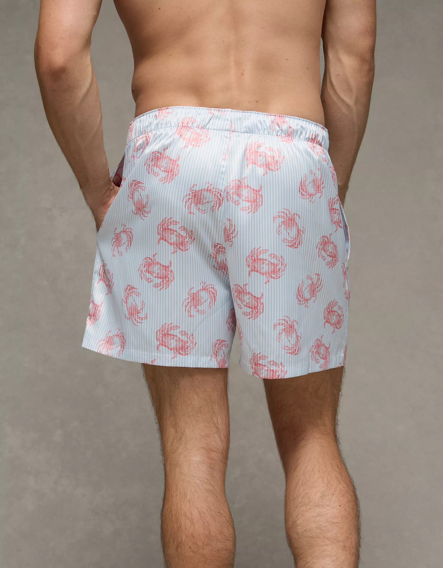 AEO Men's Food Satin Pocket Boxer Short - thumbnail 2