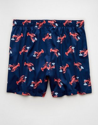 AEO Men's Satin Pocket Boxer Short