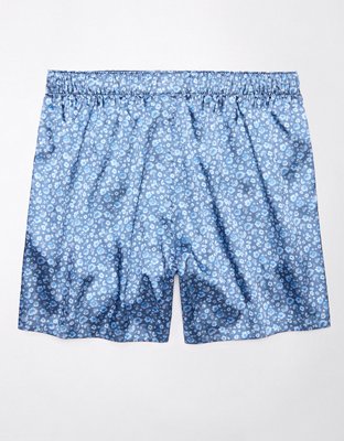 AEO Men's Floral Satin Pocket Boxer Short