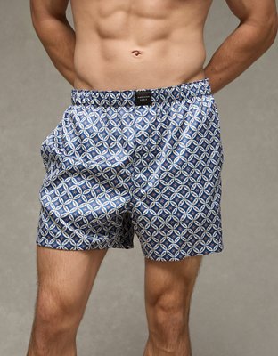 AEO Men's Satin Pocket Boxer Short