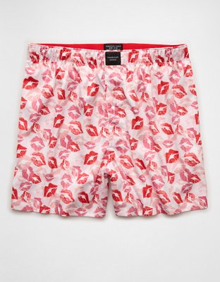 AEO Men's Valentine's Day Satin Pocket Boxer Short