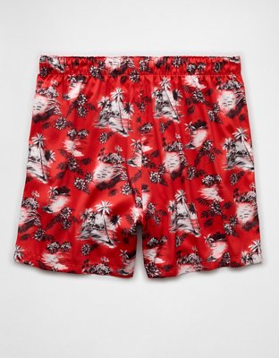 AEO Men's Satin Pocket Boxer Short