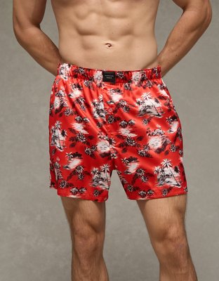 AEO Men's Satin Pocket Boxer Short