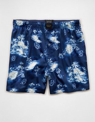 AEO Men's Satin Pocket Boxer Short