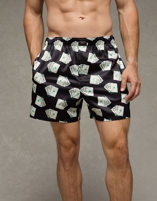 AEO Men's Satin Pocket Boxer Short