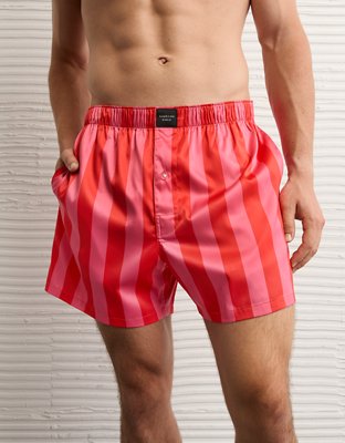 AEO Men's Satin Pocket Boxer Short