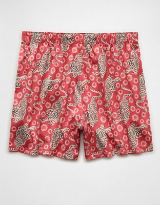 AEO Men's Valentine's Day Satin Pocket Boxer Short