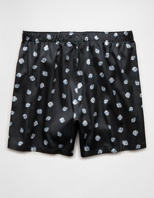 AEO Men's Dice Satin Pocket Boxer Short
