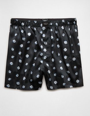 AEO Men's Dice Satin Pocket Boxer Short