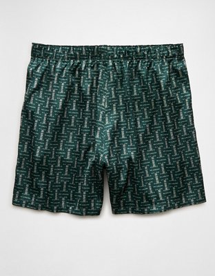 AEO Floral Satin Lounge Boxer Short