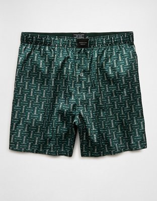 AEO Floral Satin Lounge Boxer Short