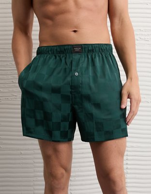 AEO Men's Satin Pocket Boxer Short