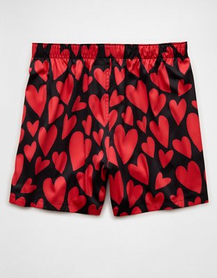 AEO Men's Valentine's Day Satin Pocket Boxer Short