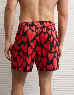 AEO Men's Valentine's Day Satin Pocket Boxer Short