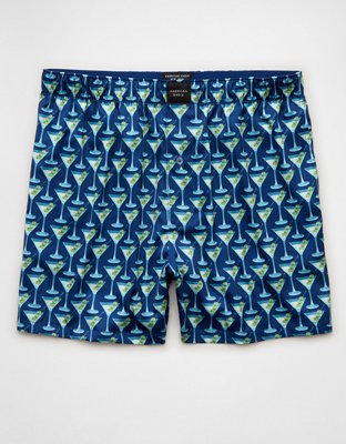 AEO Men's Satin Pocket Boxer Short