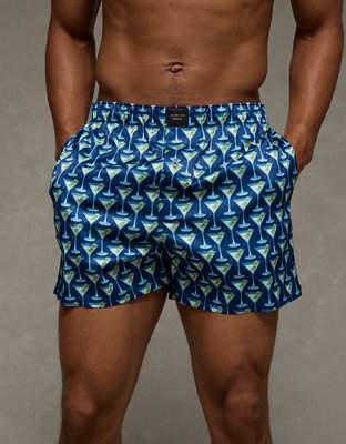 AEO Men's Satin Pocket Boxer Short