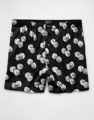 AEO Men's Satin Pocket Boxer Short