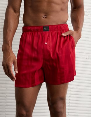 AEO Men's Satin Pocket Boxer Short