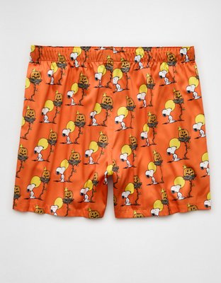 AEO Men's Snoopy Satin Pocket Boxer Short