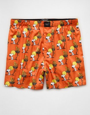 AEO Men's Snoopy Satin Pocket Boxer Short