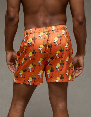 AEO Men's Snoopy Satin Pocket Boxer Short