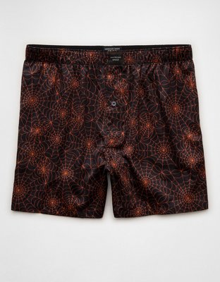 AEO Men's Halloween Satin Pocket Boxer Short