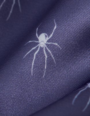 AEO Men's Spiders Satin Pocket Boxer Short