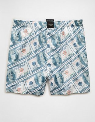 AEO Men's Satin Pocket Boxer Short
