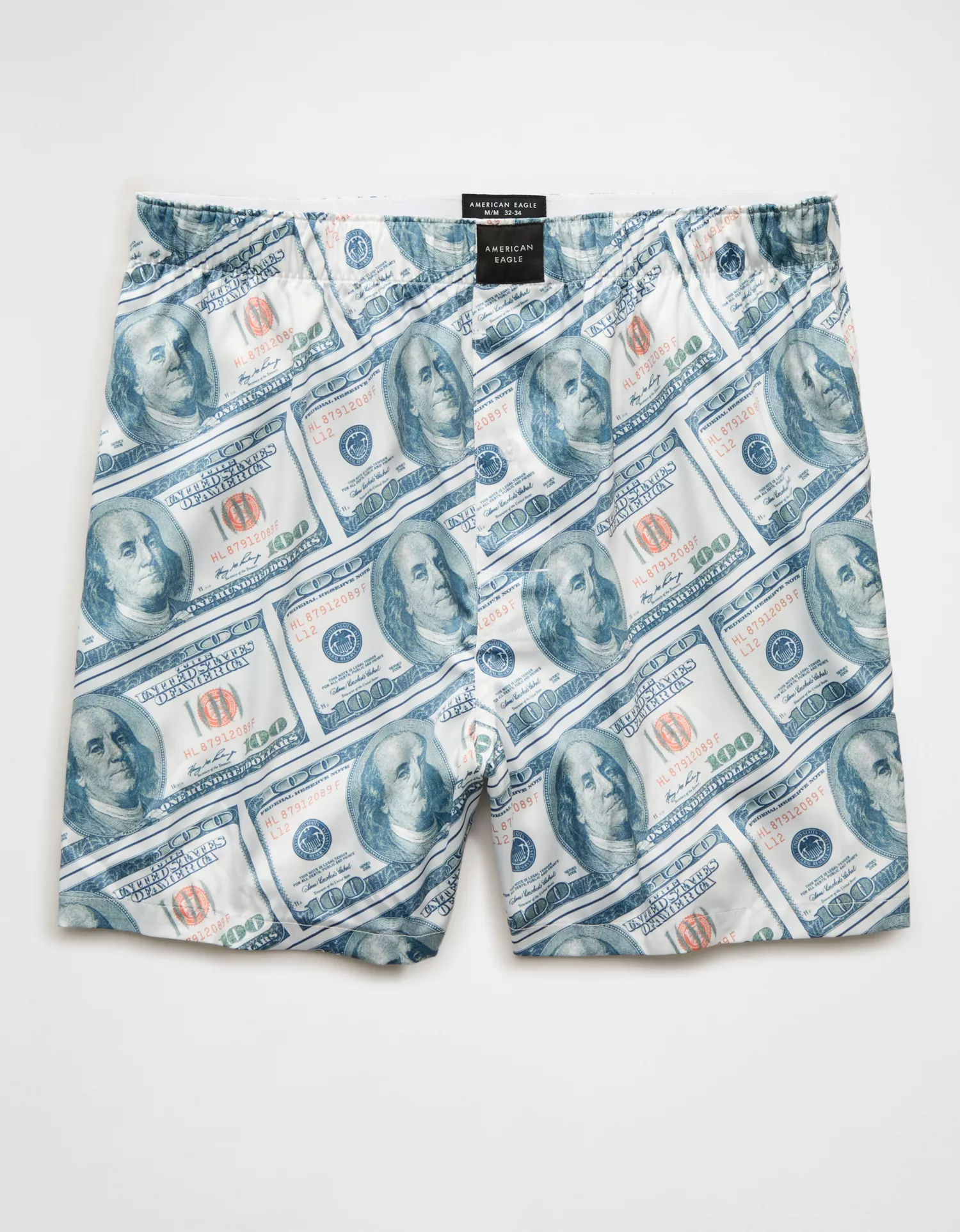 AEO Men's Money Satin Pocket Boxer Short - thumbnail 3