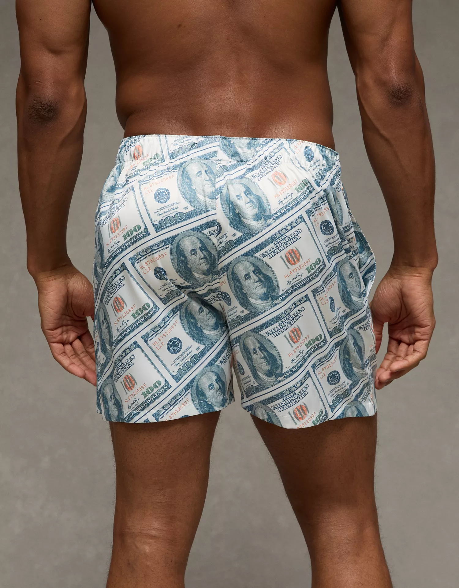 AEO Men's Money Satin Pocket Boxer Short - thumbnail 2
