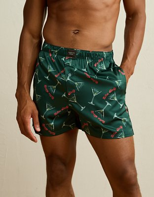 AEO Men's Satin Pocket Boxer Short