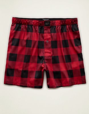 AEO Men's Satin Pocket Boxer Short